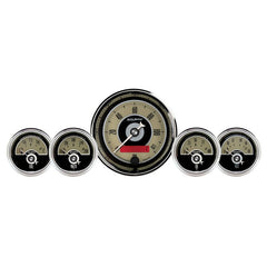 AutoMeter - AutoMeter Gauge Kit 5 Pc. 3-3/8in. & 2-1/16in. Elec. Speedometer Cruiser Ad - Demon Performance