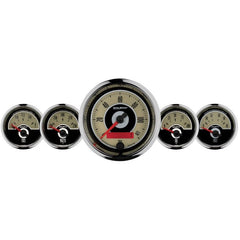 AutoMeter - AutoMeter Gauge Kit 5 Pc. 3-3/8in. & 2-1/16in. Elec. Speedometer Cruiser - Demon Performance