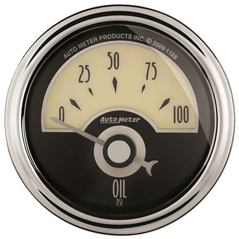 AutoMeter - AutoMeter Gauge Oil Press 2-1/16in. 100PSI Elec Cruiser Ad - Demon Performance