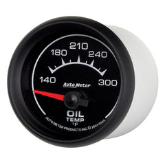 AutoMeter - AutoMeter Gauge Oil Temp 2-1/16in. 140-300 Deg. F Electric Es - Demon Performance