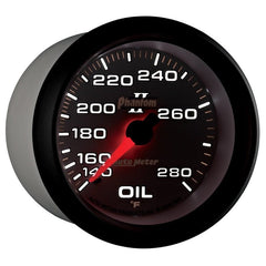AutoMeter - AutoMeter Gauge Oil Temp 2-5/8in. 140-280 Deg. F Mechanical Phantom II - Demon Performance