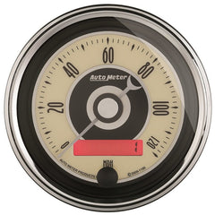 AutoMeter - AutoMeter Gauge Speedometer 3-3/8in. 120MPH Elec. Programmable Cruiser Ad - Demon Performance