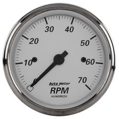 AutoMeter - AutoMeter Gauge Tachometer 3-1/8in. 7K RPM In-Dash American Platinum - Demon Performance