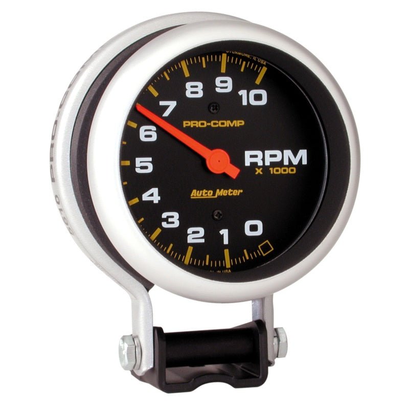 AutoMeter - AutoMeter Gauge Tachometer 3-3/4in. 10K RPM Pedestal Pro-Comp - Demon Performance