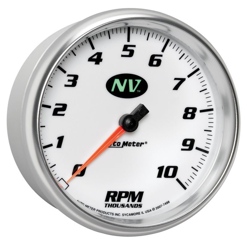 AutoMeter - AutoMeter Gauge Tachometer 5in. 10K RPM In-Dash NV - Demon Performance