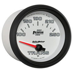 AutoMeter - AutoMeter Gauge Transmission Temp 2-5/8in. 100-250 Deg. F Electric Phantom II - Demon Performance