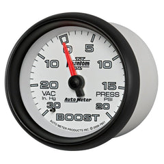 AutoMeter - AutoMeter Gauge Vac/Boost 2-5/8in. 30Inhg-20PSI Mechanical Phantom II - Demon Performance