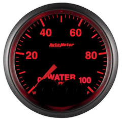 AutoMeter - AutoMeter Gauge Water Press 2-1/16in. 100PSI Stepper Motor W/Peak & Warn Elite - Demon Performance