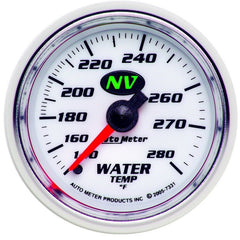 AutoMeter - AutoMeter Gauge Water Temp 2-1/16in. 140-280 Deg. F Mechanical NV - Demon Performance