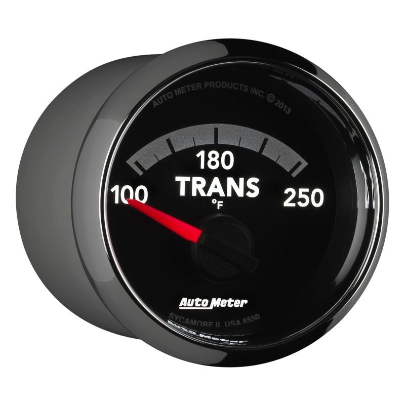 AutoMeter - Autometer Gen4 Dodge Factory Match 52.4mm 100-250 Deg F Trans Temp Gauge - Demon Performance