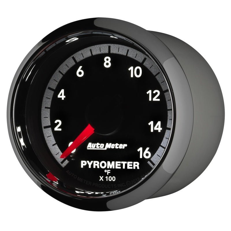 AutoMeter - Autometer Gen4 Dodge Factory Match 52.4mm Full Sweep Electronic 0-1600 Deg F EGT/Pyrometer Gauge - Demon Performance