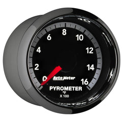 AutoMeter - Autometer Gen4 Dodge Factory Match 52.4mm Full Sweep Electronic 0-1600 Deg F EGT/Pyrometer Gauge - Demon Performance