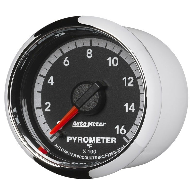 AutoMeter - Autometer Gen4 Dodge Factory Match 52.4mm Full Sweep Electronic 0-1600 Deg F EGT/Pyrometer Gauge - Demon Performance