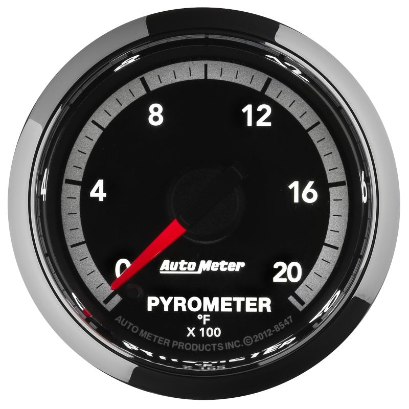 AutoMeter - Autometer Gen4 Dodge Factory Match 52.4mm Full Sweep Electronic 0-2000 Deg F EGT/Pyrometer Gauge - Demon Performance