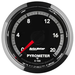 AutoMeter - Autometer Gen4 Dodge Factory Match 52.4mm Full Sweep Electronic 0-2000 Deg F EGT/Pyrometer Gauge - Demon Performance