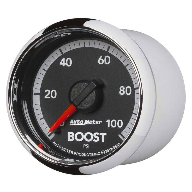 AutoMeter - Autometer Gen4 Dodge Factory Match 52.4mm Mechanical 0-100 PSI Boost Gauge - Demon Performance