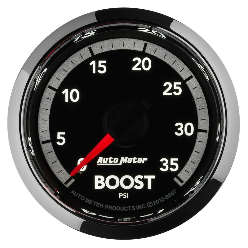AutoMeter - Autometer Gen4 Dodge Factory Match 52.4mm Mechanical 0-35 PSI Boost Gauge - Demon Performance