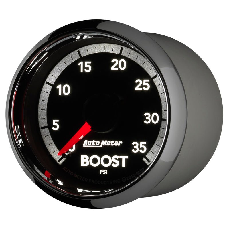 AutoMeter - Autometer Gen4 Dodge Factory Match 52.4mm Mechanical 0-35 PSI Boost Gauge - Demon Performance