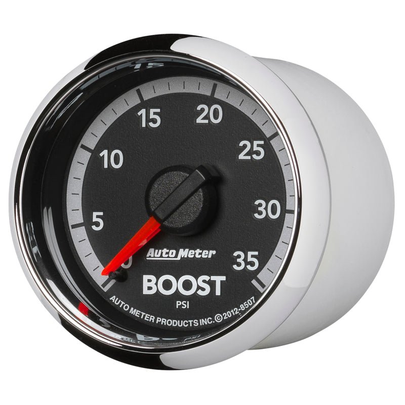 AutoMeter - Autometer Gen4 Dodge Factory Match 52.4mm Mechanical 0-35 PSI Boost Gauge - Demon Performance