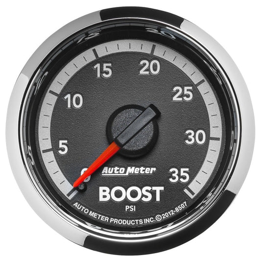 AutoMeter - Autometer Gen4 Dodge Factory Match 52.4mm Mechanical 0-35 PSI Boost Gauge - Demon Performance