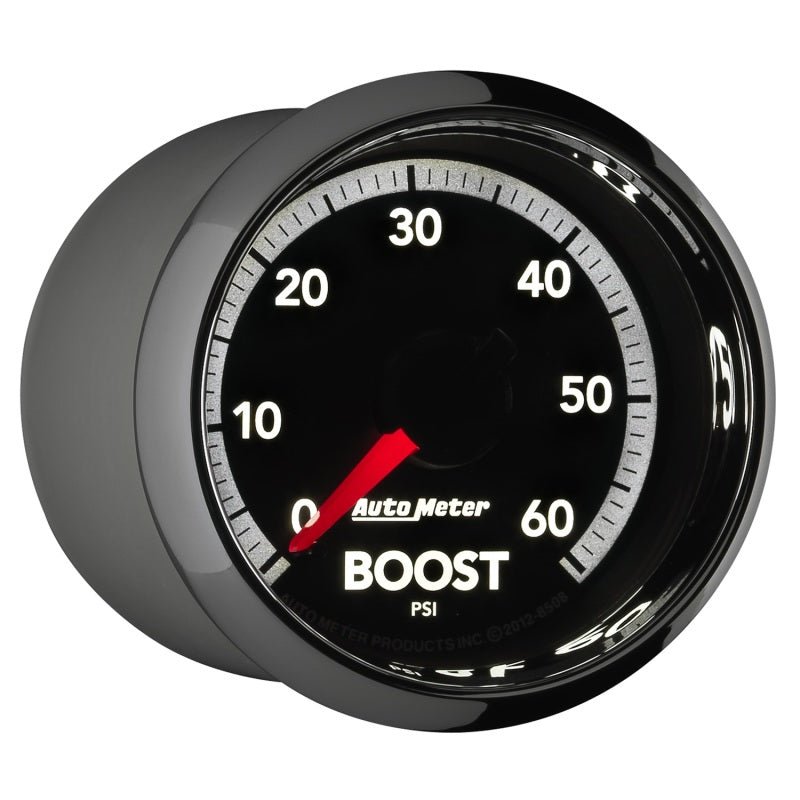 AutoMeter - Autometer Gen4 Dodge Factory Match 52.4mm Mechanical 0-60 PSI Boost Gauge - Demon Performance