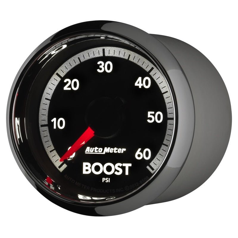 AutoMeter - Autometer Gen4 Dodge Factory Match 52.4mm Mechanical 0-60 PSI Boost Gauge - Demon Performance