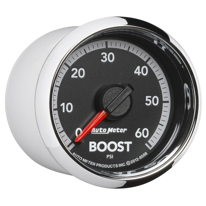 AutoMeter - Autometer Gen4 Dodge Factory Match 52.4mm Mechanical 0-60 PSI Boost Gauge - Demon Performance