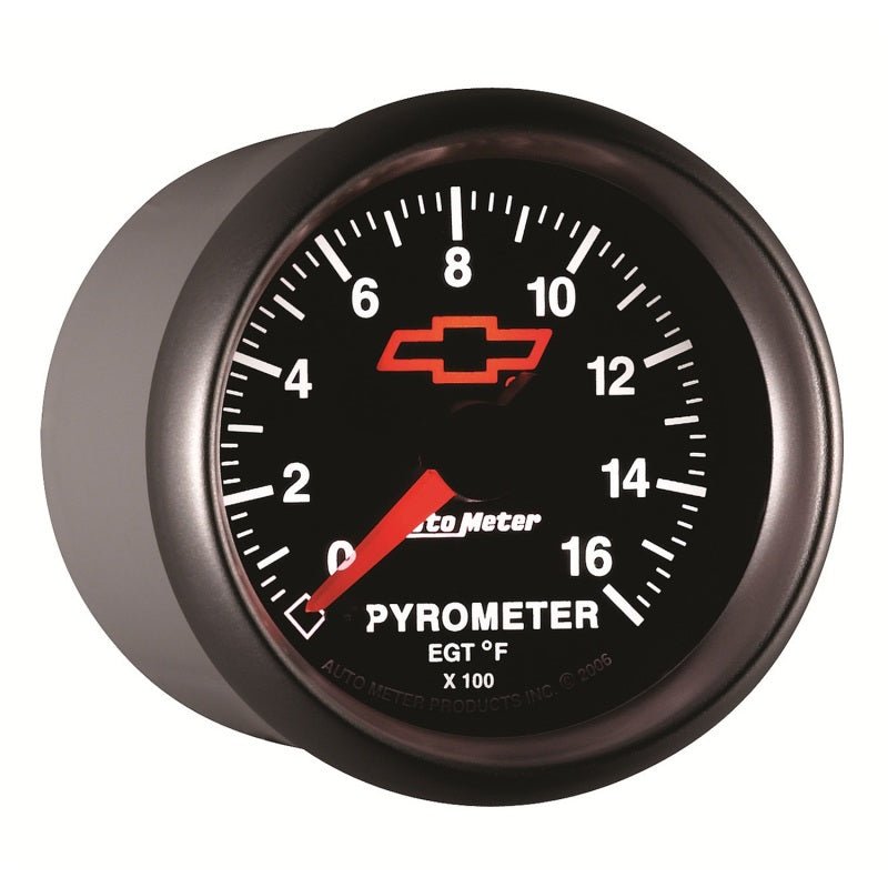 AutoMeter - Autometer GM Full Sweep Electric 52mm 0-1600 degree F Pyrometer - Demon Performance