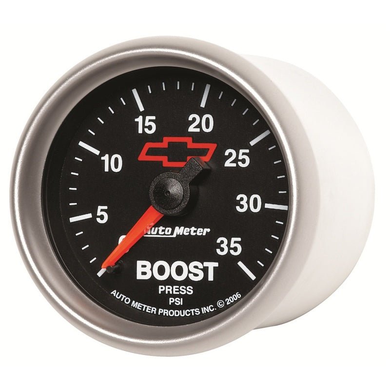 AutoMeter - Autometer GM Mechanical 52mm 0-35 PSI Boost Gauge - Demon Performance