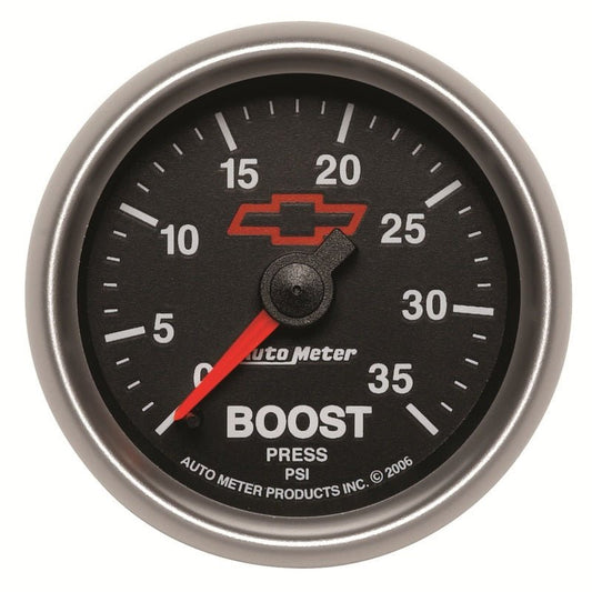 AutoMeter - Autometer GM Mechanical 52mm 0-35 PSI Boost Gauge - Demon Performance