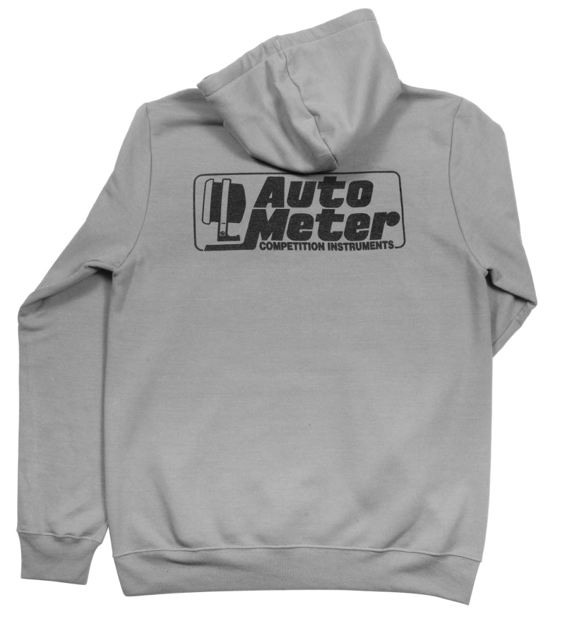 AutoMeter - Autometer Gray Competition Pullover Hoodie - Adult Large - Demon Performance