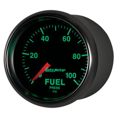 AutoMeter - Autometer GS 0-100 PSI Full Sweep Electronic Fuel Pressure Gauge - Demon Performance