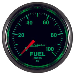 AutoMeter - Autometer GS 0-100 PSI Full Sweep Electronic Fuel Pressure Gauge - Demon Performance