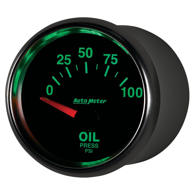 AutoMeter - Autometer GS 0-100 PSI Short Sweep Electronic Oil Pressure Gauge - Demon Performance