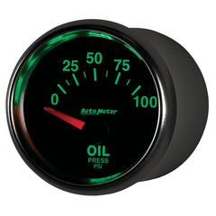 AutoMeter - Autometer GS 0-100 PSI Short Sweep Electronic Oil Pressure Gauge - Demon Performance