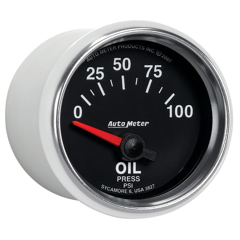 AutoMeter - Autometer GS 0-100 PSI Short Sweep Electronic Oil Pressure Gauge - Demon Performance