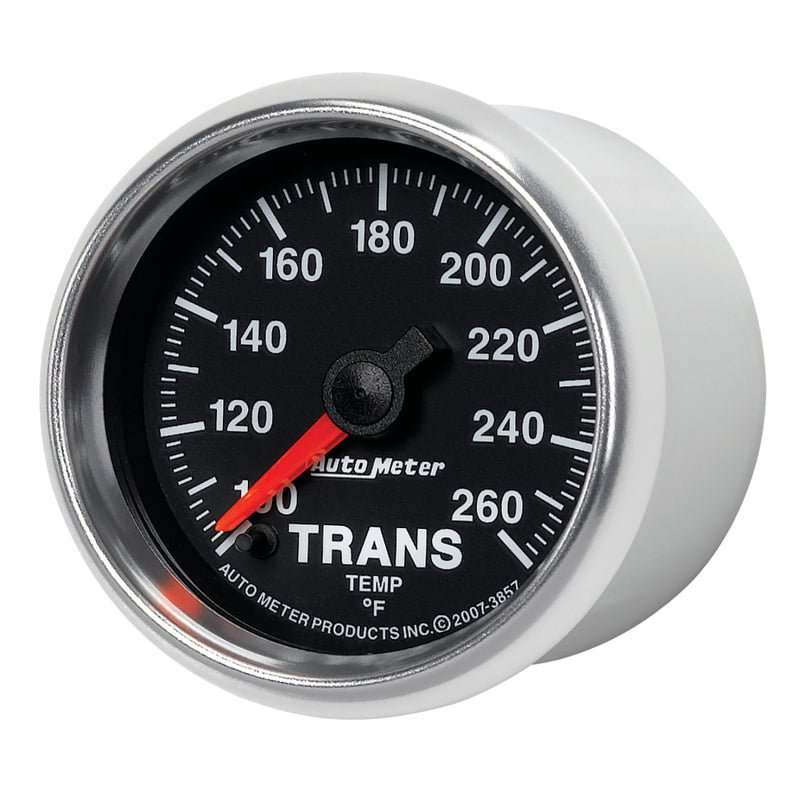 AutoMeter - Autometer GS 100-260 degree Electronic Trans Temperature Gauge - Demon Performance
