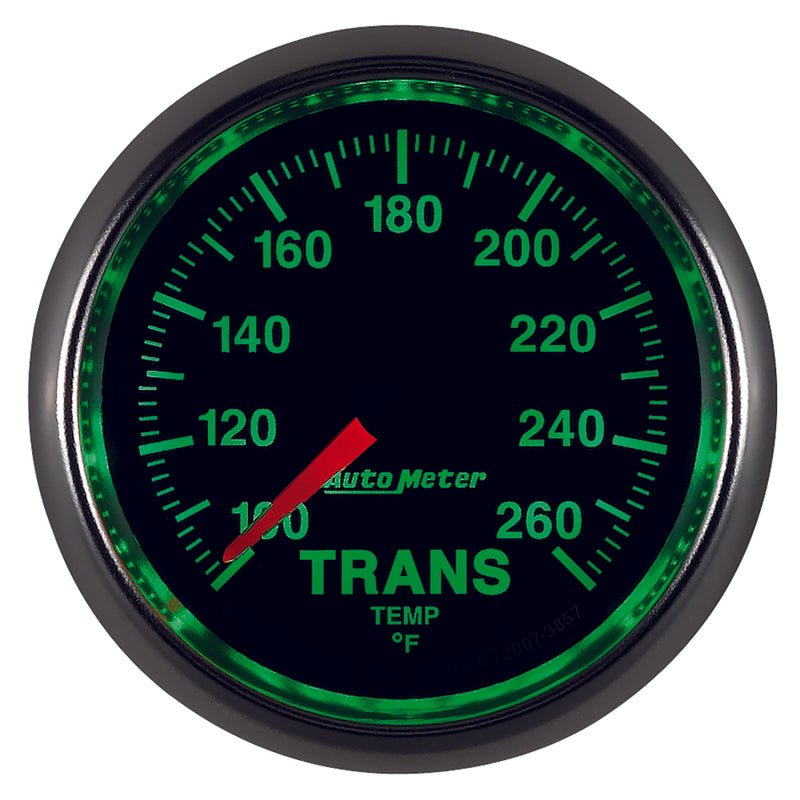 AutoMeter - Autometer GS 100-260 degree Electronic Trans Temperature Gauge - Demon Performance