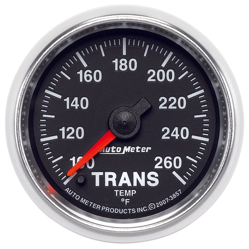 AutoMeter - Autometer GS 100-260 degree Electronic Trans Temperature Gauge - Demon Performance