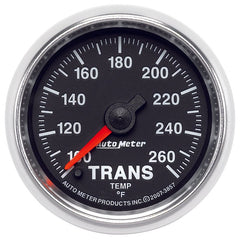 AutoMeter - Autometer GS 100-260 degree Electronic Trans Temperature Gauge - Demon Performance