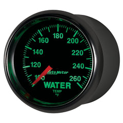 AutoMeter - Autometer GS 100-260 degree Electronic Water Temperature Gauge - Demon Performance