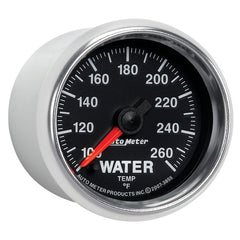 AutoMeter - Autometer GS 100-260 degree Electronic Water Temperature Gauge - Demon Performance