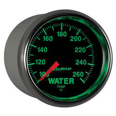 AutoMeter - Autometer GS 100-260 degree Electronic Water Temperature Gauge - Demon Performance
