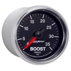 AutoMeter - AutoMeter GS 2 1/16 inch 35PSI Mechanical Boost Gauge - Demon Performance