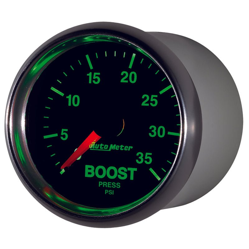 AutoMeter - AutoMeter GS 2 1/16 inch 35PSI Mechanical Boost Gauge - Demon Performance