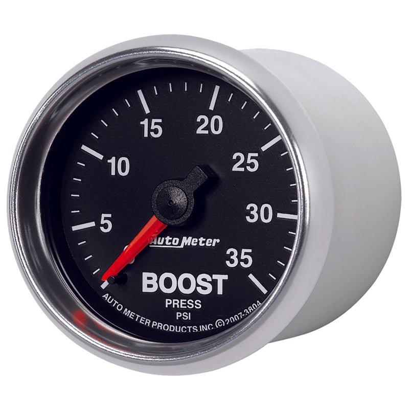 AutoMeter - AutoMeter GS 2 1/16 inch 35PSI Mechanical Boost Gauge - Demon Performance
