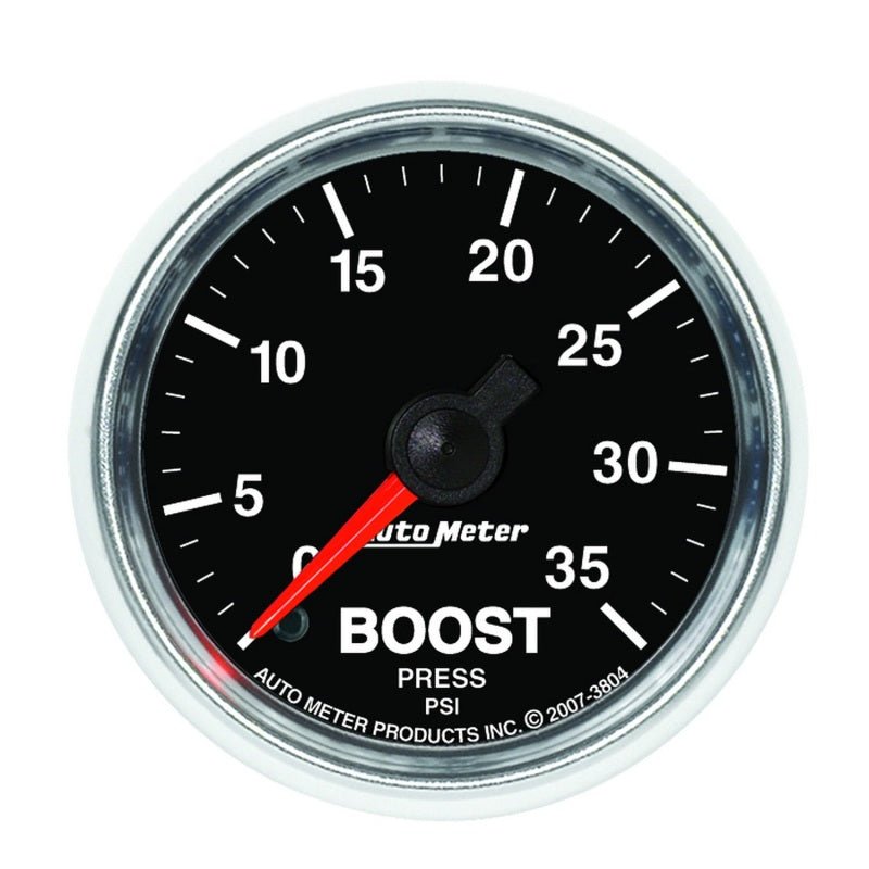 AutoMeter - AutoMeter GS 2 1/16 inch 35PSI Mechanical Boost Gauge - Demon Performance