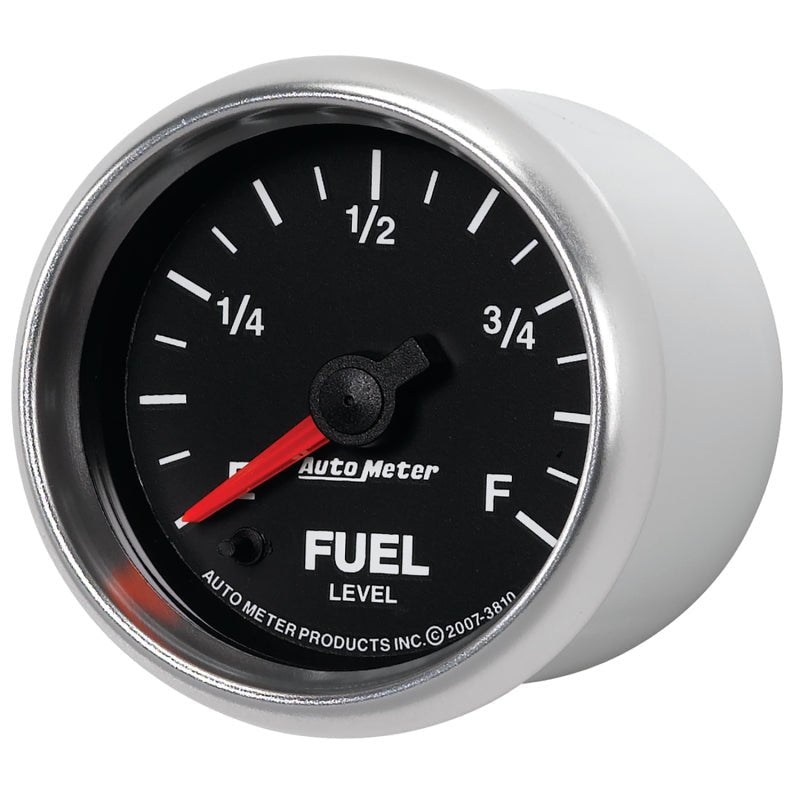 AutoMeter - Autometer GS 2 1/16in. 0-280 Ohms Fuel Level Gauge - Stepper Motor - Demon Performance