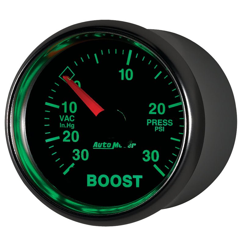 AutoMeter - Autometer GS 30inhg-30PSI Digital Vac/Boost Gauge - Demon Performance
