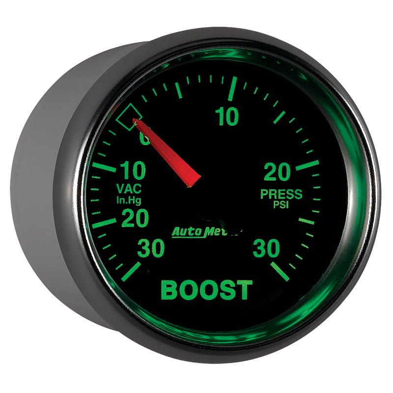 AutoMeter - Autometer GS 30inhg-30PSI Digital Vac/Boost Gauge - Demon Performance